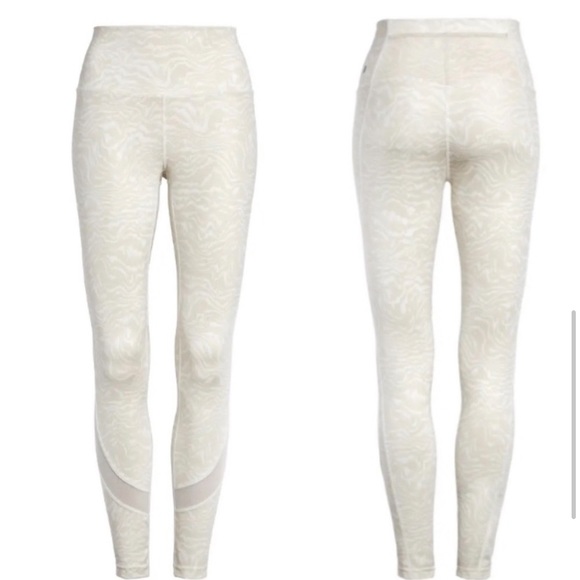 NWT ALIGN High Waist Studio Mesh Print Leggings - Picture 2 of 2